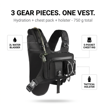 Hydravo Tactical Hydration Vest