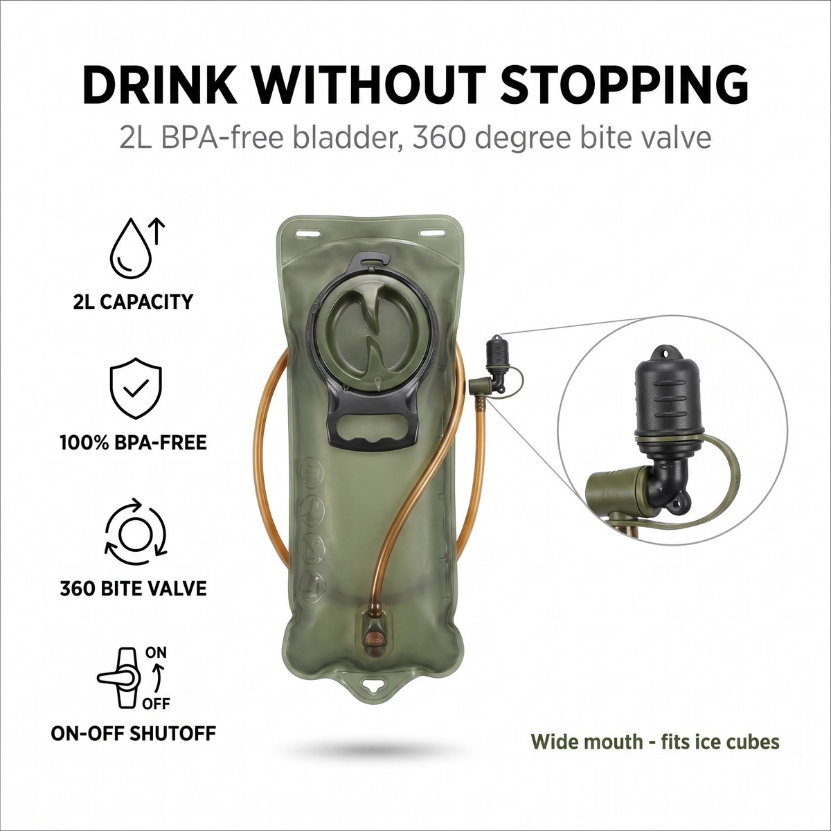 FREE Hydravo 2L Hydration Bladder