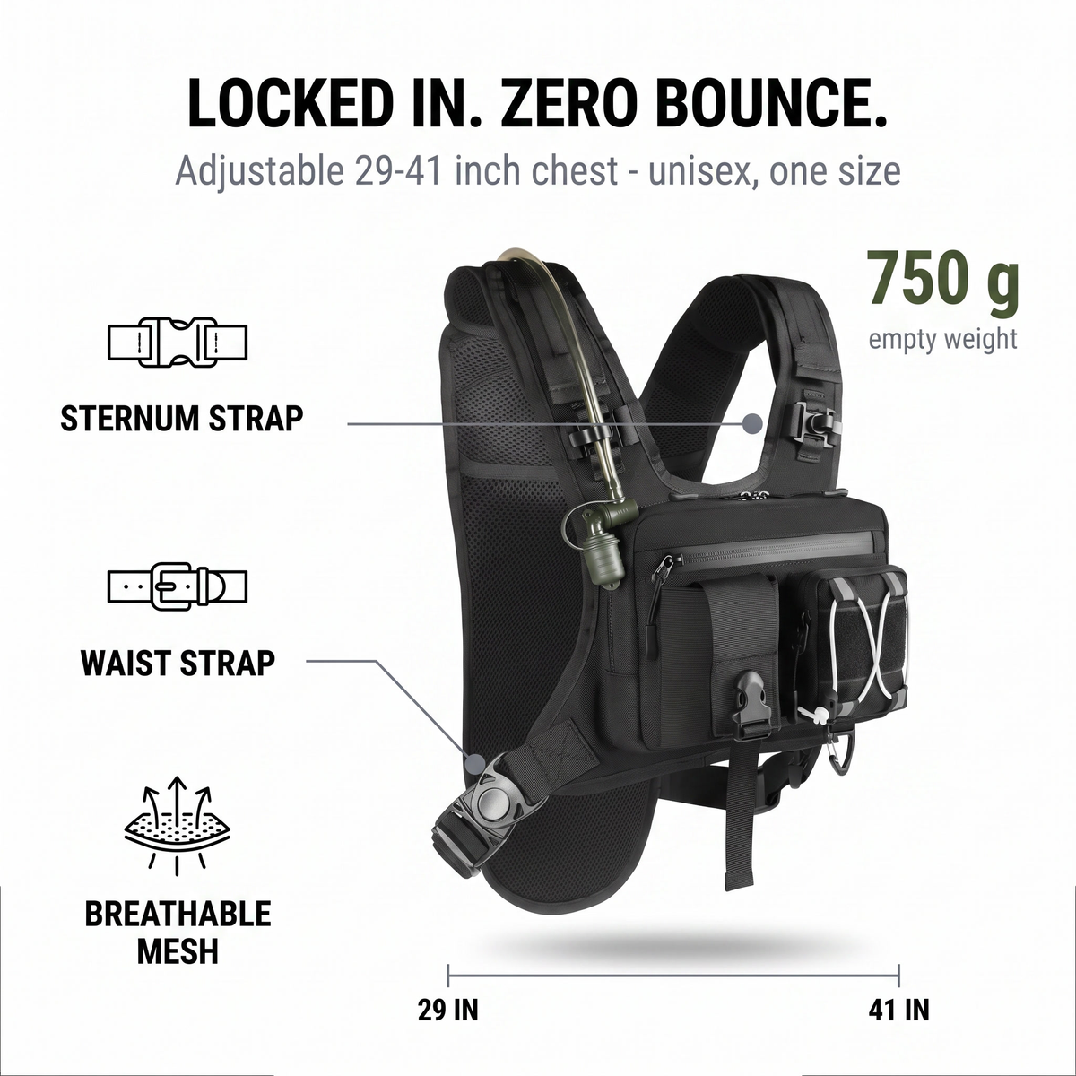 Hydravo Tactical Hydration Vest
